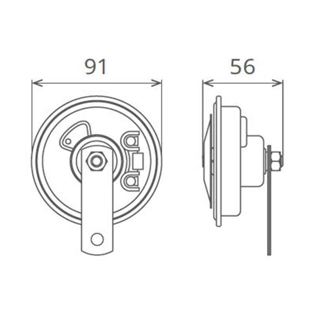 SET CLAXOANE ELECTROMAGNETICE, TIP DISC, 24V 3A+3A TON INALT & JOS