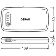 JUMP STARTER / ACUMULATOR EXTERN PORNIRE AUTO 12V 6000mAh OSRAM BATTERY START 200