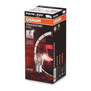 BEC CAMION 24V P21W TRUCKSTAR PRO +100% SET 10 BUC OSRAM