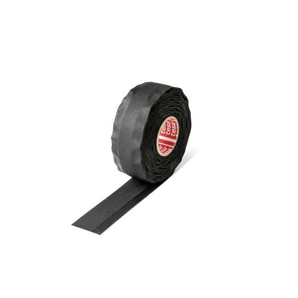BANDA TEXTILA CABLAJE NEAGRA25M/19MM - REZISTENTA 150C