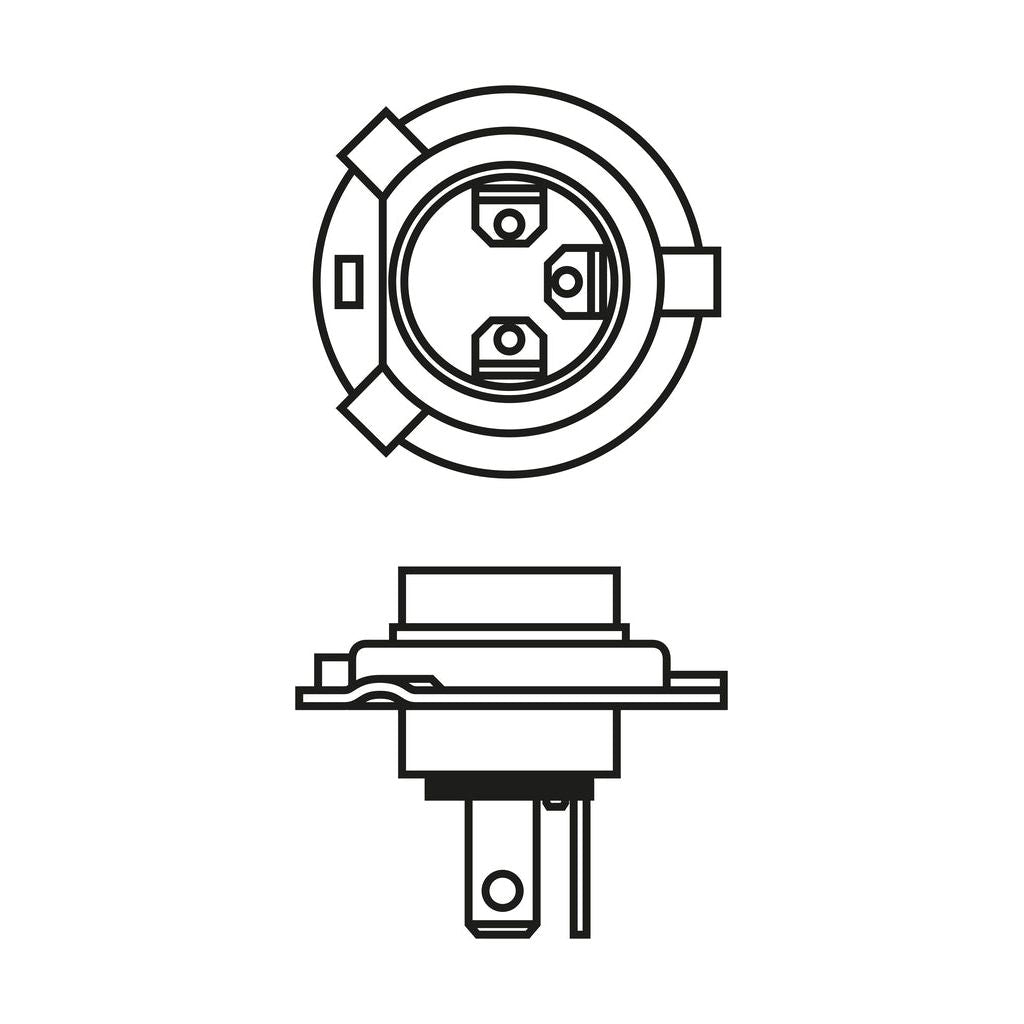 BEC 24V H4 70W / 75W ECO TRUCK BOSCH