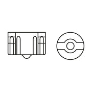 SET 2 BECURI 12V W21/5W 21W PURE LIGHT BOSCH