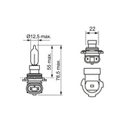 BEC 12V HIR2 55W PURE LIGHT BOSCH