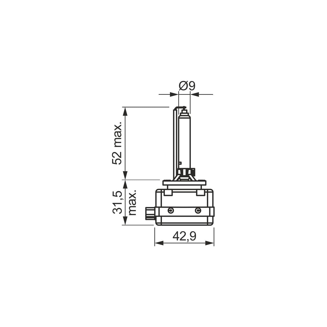 BEC D1S 85V 35W ECO HID BOSCH