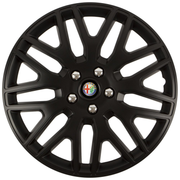 Set 4 Capace Roti 16 inchi (R16) Dakar Negru, Compatibile Cu Alfa Romeo