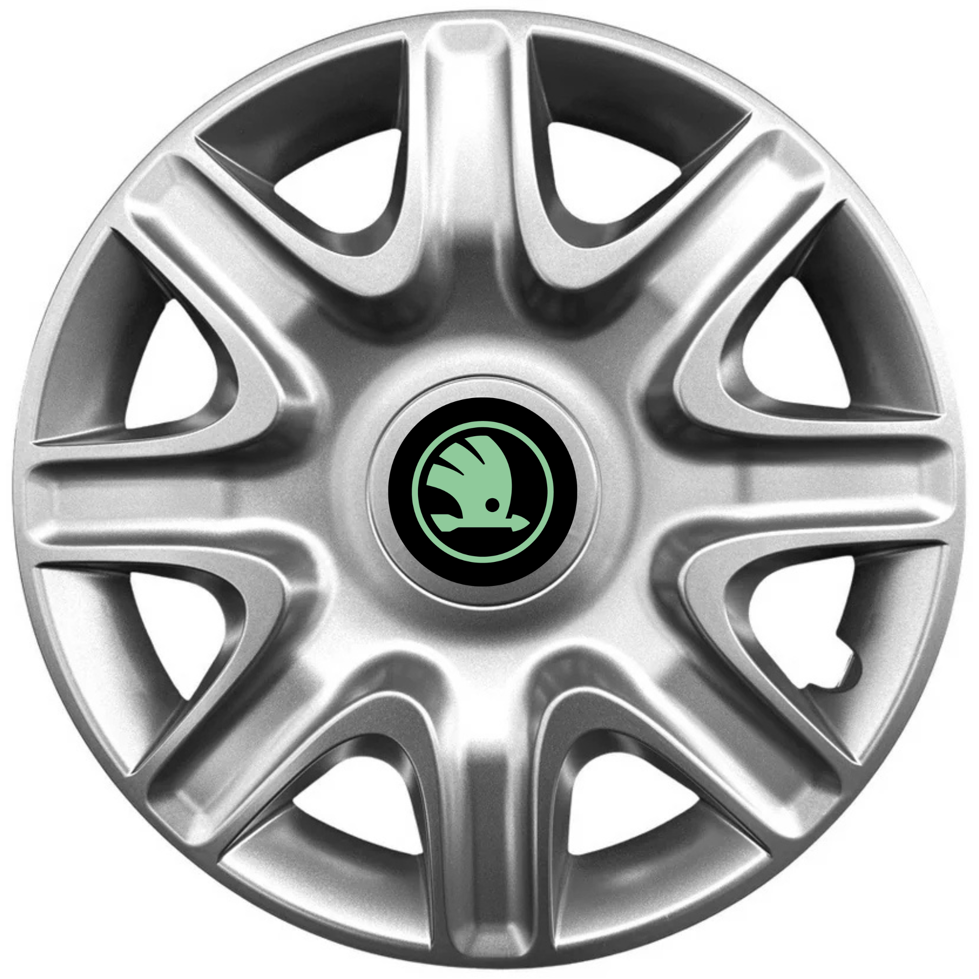 Set 4 Capace Roti 15 inchi (r15) Model 332, Compatibile Cu Skoda Verde