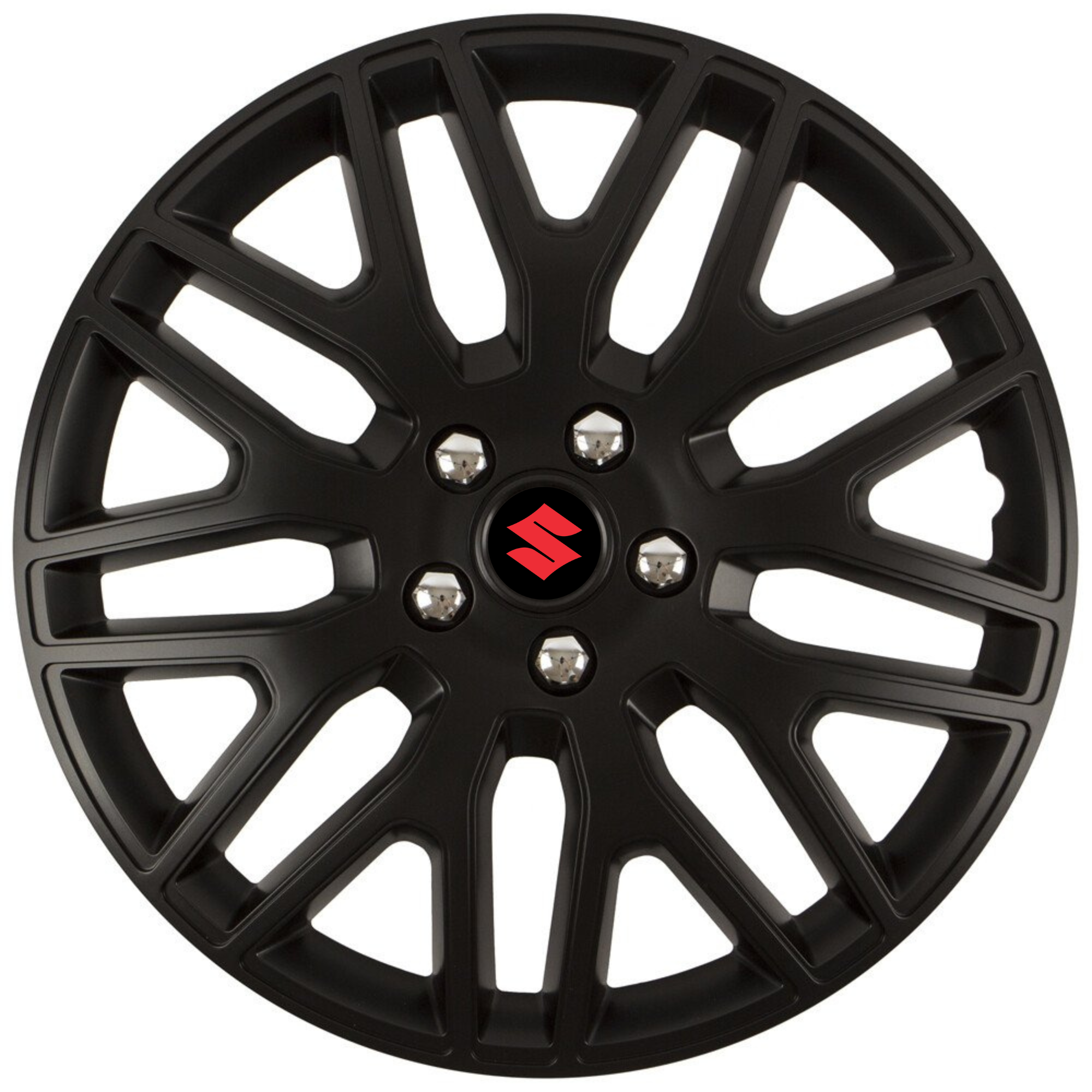Set 4 Capace Roti 17 inchi (R17) Dakar Negru, Compatibile Cu Suzuki