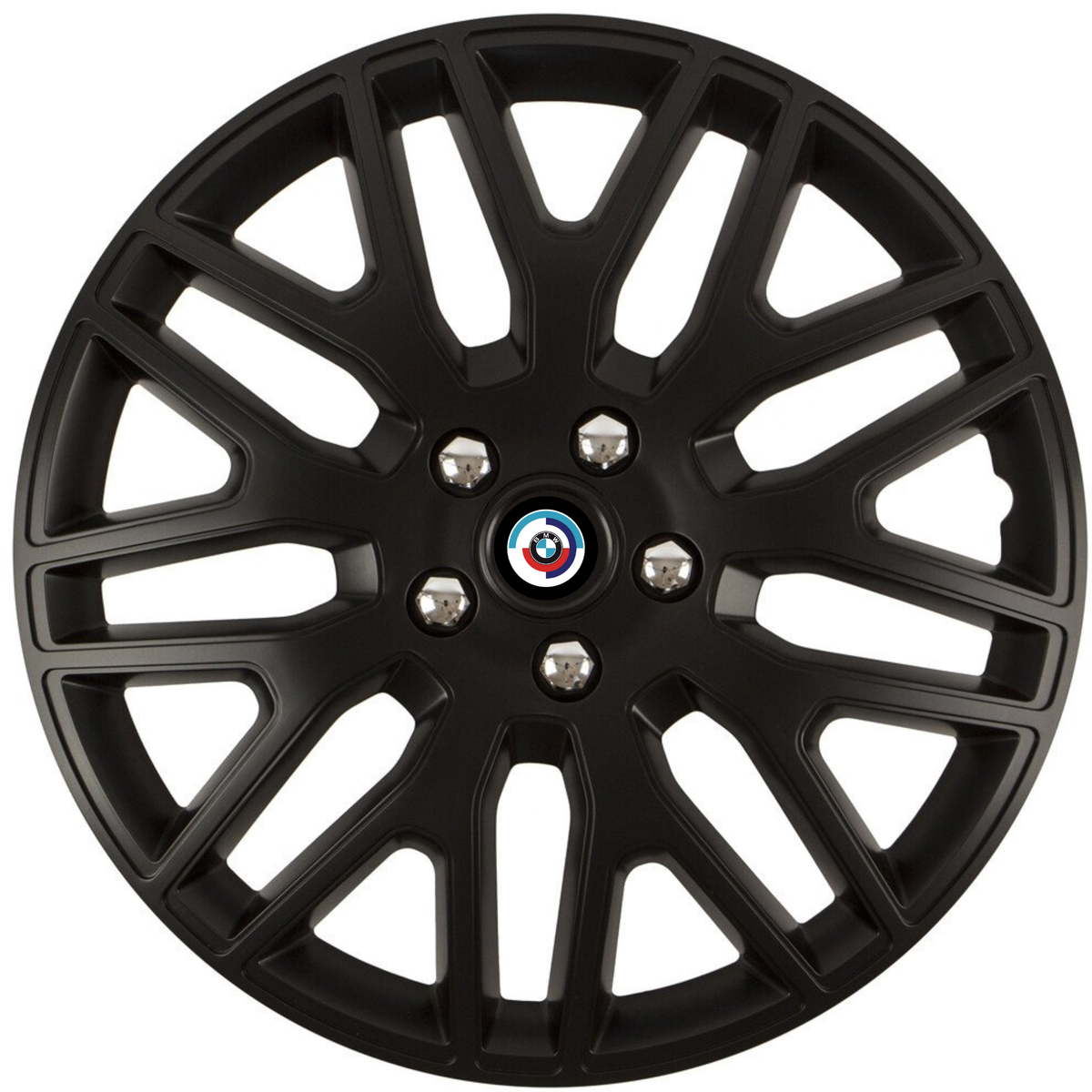 Set 4 Capace Roti 17 inchi (R17) Dakar Negru, Compatibile Cu BMW Npu