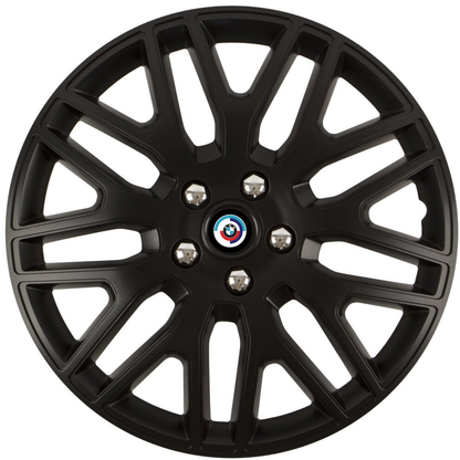 Set 4 Capace Roti 17 inchi (R17) Dakar Negru, Compatibile Cu BMW Npu