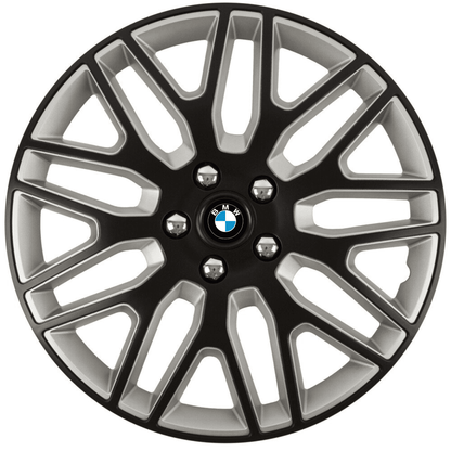 Set 4 Capace Roti 17 inchi (R17) Dakar Negru-Gri, Compatibile Cu BMW