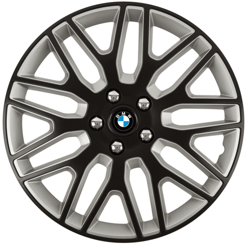 Set 4 Capace Roti 17 inchi (R17) Dakar Negru-Gri, Compatibile Cu BMW