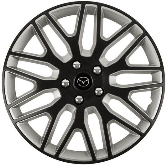 4 db Dakar Fekete-Szürke 17 colos (R17) Keréktárcsa-dísztárcsa készlet, Mazda kompatibilis