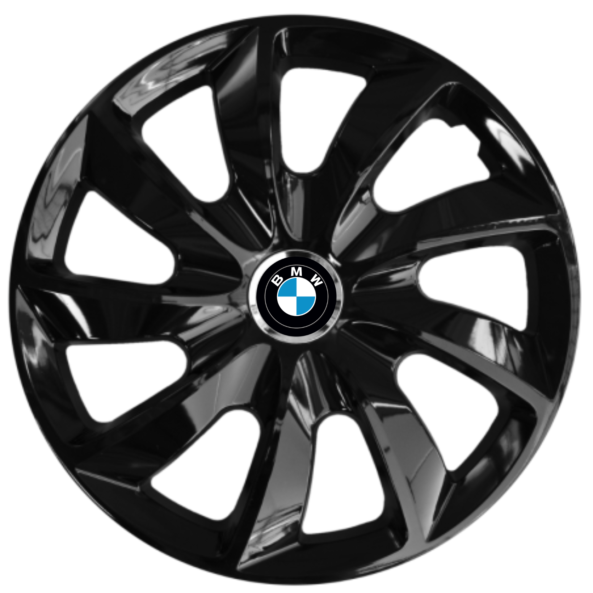 Set 4 Capace Roti 17 inchi (R17), Stig Negru Lucios, Compatibil cu BMW
