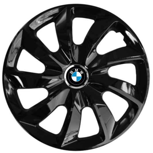 Комплект 4 броя тасове 17 инча (R17), Stig, лъскаво черни, съвместими с BMW