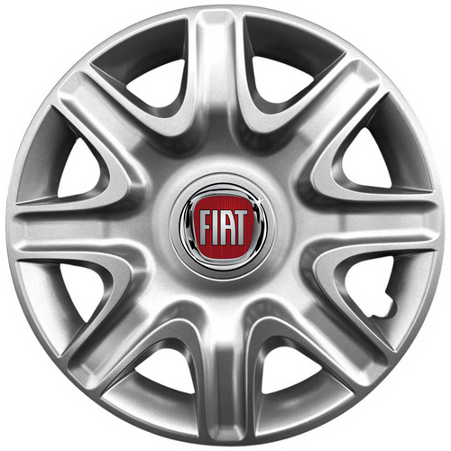 Set 4 Capace Roti 15 inchi (r15) Model 332, Compatibile Cu Fiat