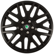 Set 4 Capace Roti 14 inchi (R14) Dakar Negru, Compatibile Cu Skoda