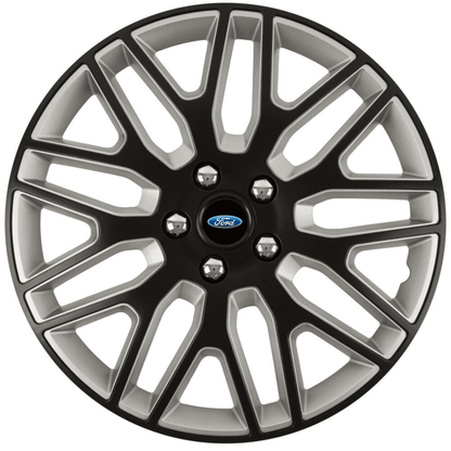 Set 4 Capace Roti 15 inchi (R15) Best Alb-Negru, Compatibile Cu Ford