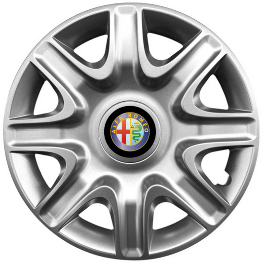 Set 4 Capace Roti 15 inchi (r15) Model 332, Compatibile Cu Alfa Romeo