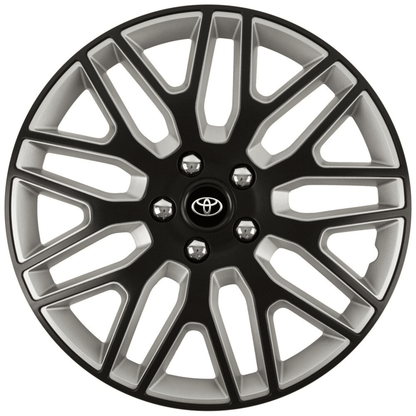 Set 4 Capace Roti 14 inchi (R14) Dakar Negru-Gri, Compatibile Cu Toyota