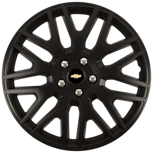 Set 4 Capace Roti 15 inchi (R15) Dakar Negru, Compatibile Cu Chevrolet