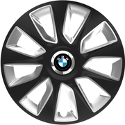 Set 4 Capace Roti 17 inchi (R17) Stratos Gri-Negru, Compatibile Cu BMW