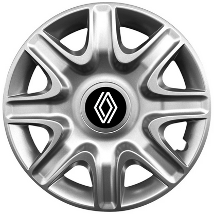 Set 4 Capace Roti 15 inchi (r15) Model 332, Compatibile Cu Renault Nou