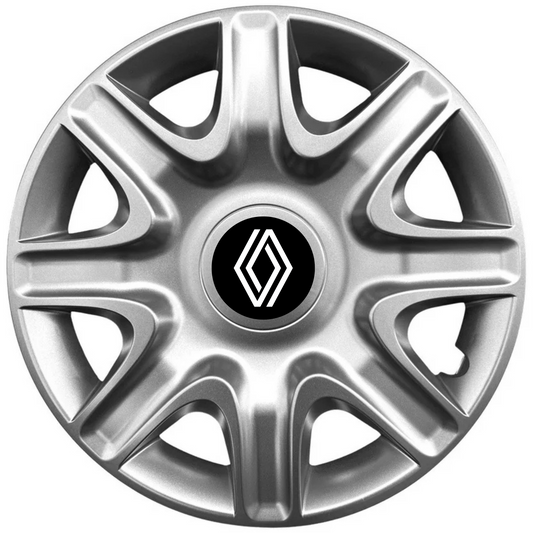 Set 4 Capace Roti 15 inchi (r15) Model 332, Compatibile Cu Renault Nou