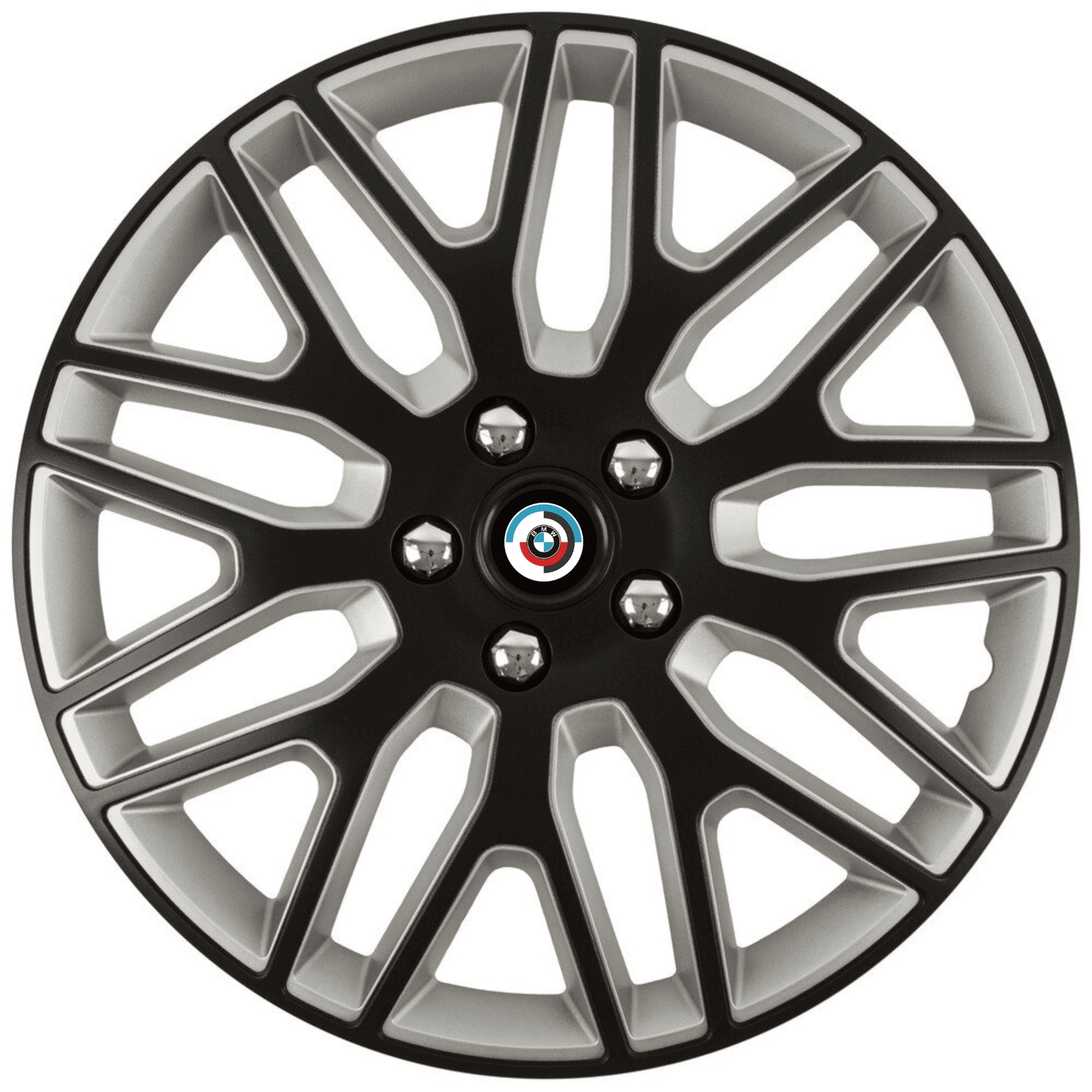 Set 4 Capace Roti 16 inchi (R16) Dakar Negru-Gri, Compatibile Cu BMW Npu