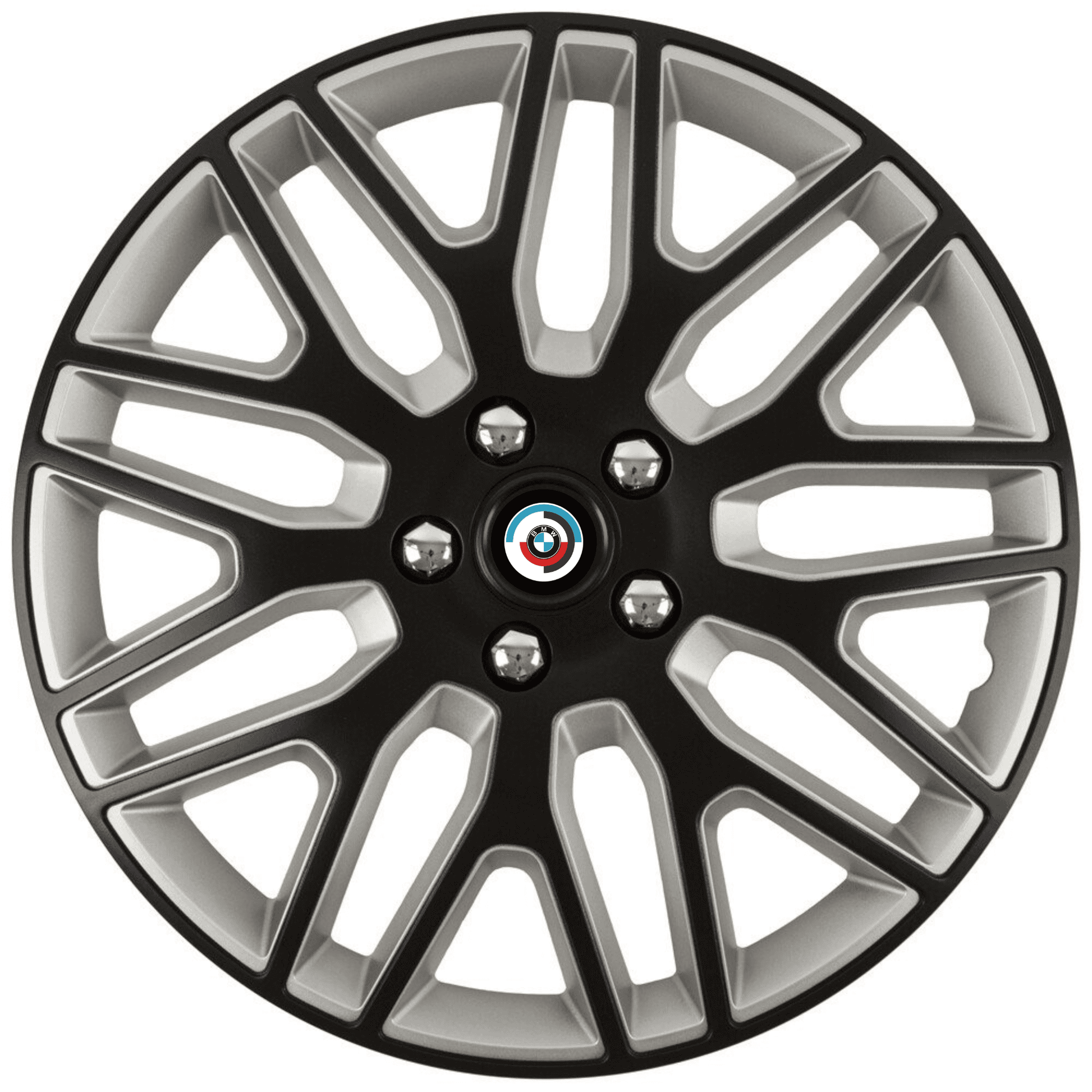 Set 4 Capace Roti 16 inchi (R16) Dakar Negru-Gri, Compatibile Cu BMW Npu
