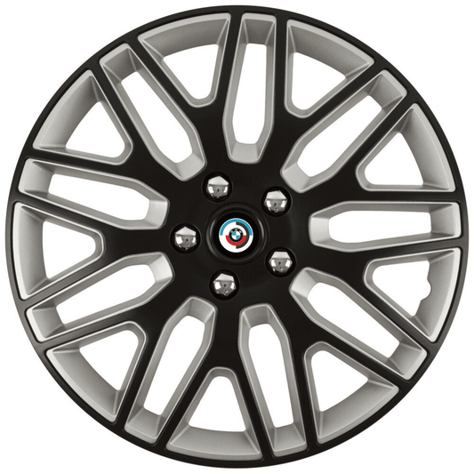 Set 4 Capace Roti 15 inchi (R15) Dakar Negru-Gri, Compatibile Cu BMW Nou