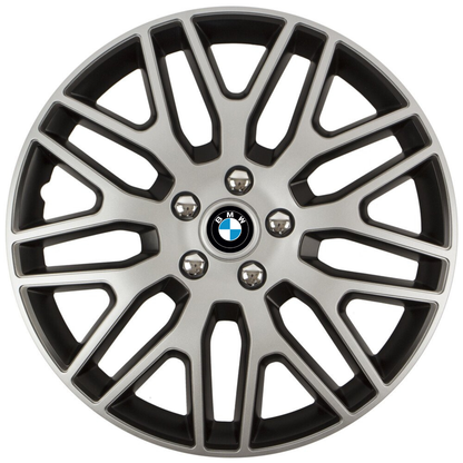 Комплект 4 броя тасове 15 инча (R15) Dakar Сиво-Черни, Съвместими с BMW