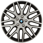 Set 4 Capace Roti 15 inchi (R15) Dakar Gri-Negru, Compatibile Cu BMW