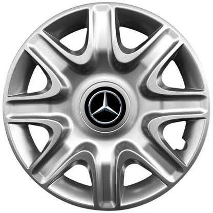 Set 4 Capace Roti 15 inchi (r15) Model 332, Compatibile Cu Mercedes-Benz