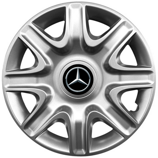 Set 4 Capace Roti 15 inchi (r15) Model 332, Compatibile Cu Mercedes-Benz