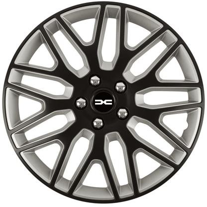 Set 4 Capace Roti 17 inchi (R17) Dakar Negru-Gri, Compatibile Cu Dacia Nou