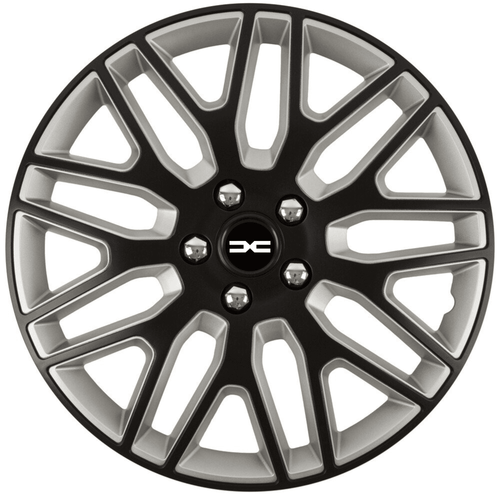Set 4 Capace Roti 17 inchi (R17) Dakar Negru-Gri, Compatibile Cu Dacia Nou