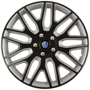 Set 4 Capace Roti 17 inchi (R17) Dakar Negru-Gri, Compatibile Cu Volkswagen