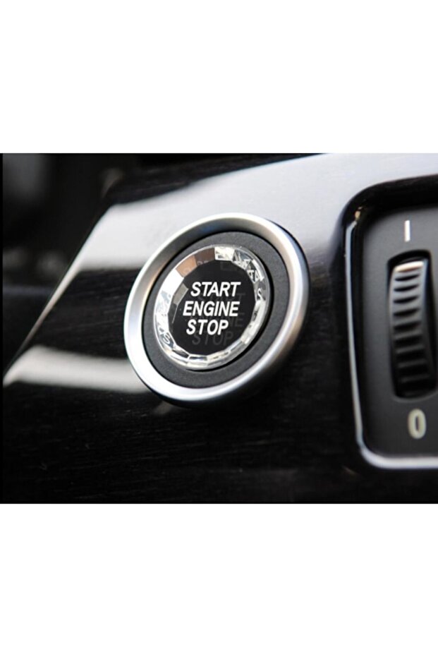 Capac buton Start Stop cristal BMW E60 E61 E63 X5 E70 X6 E71 E81 E82 X1 E83 E84 E87 Z4 E89 E90 E91