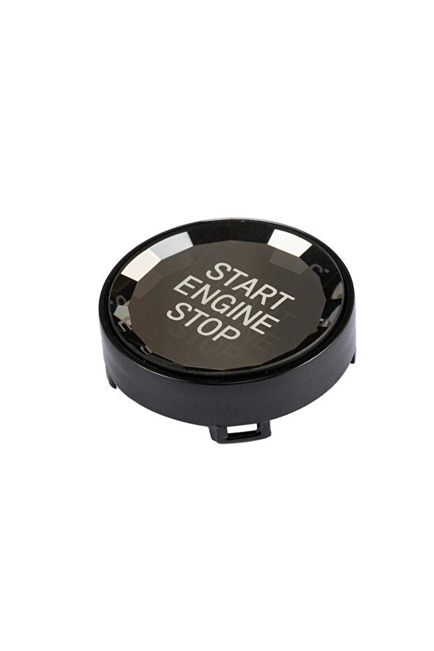 Capac buton Start Stop cristal BMW E60 E61 E63 X5 E70 X6 E71 E81 E82 X1 E83 E84 E87 Z4 E89 E90 E91