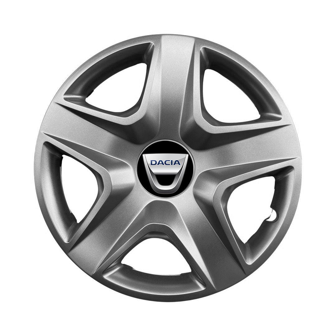 Set 4 capace roti 16 inchi (R16) compatibile DACIA Logan, Sandero, Duster, Dokker, Model-418