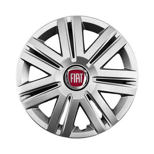 Set 4 capace roti potrivite jantelor de 14 inch compatibile Fiat, Model - 203