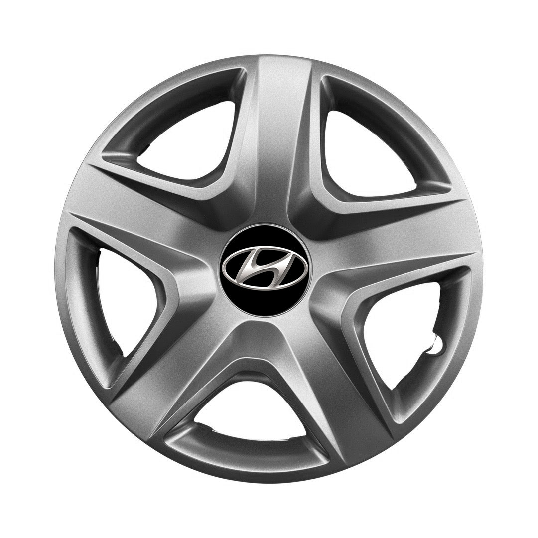Set 4 capace roti 16 inchi (R16) compatibile HYUNDAI Tucson, Getz, Matrix, i30, Trajet, Coupe, Model-418