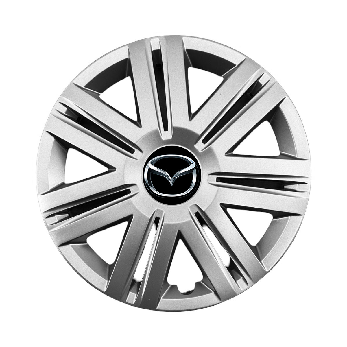 Set 4 capace roti potrivite jantelor de 14 inch compatibile Mazda, Model - 203