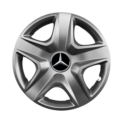 Set 4 capace roti 16 inchi (R16) compatibile MERCEDES A-CLASS, C-CLASS, VITO, VANEO, T1, T2, VIANO, MODEL- 418