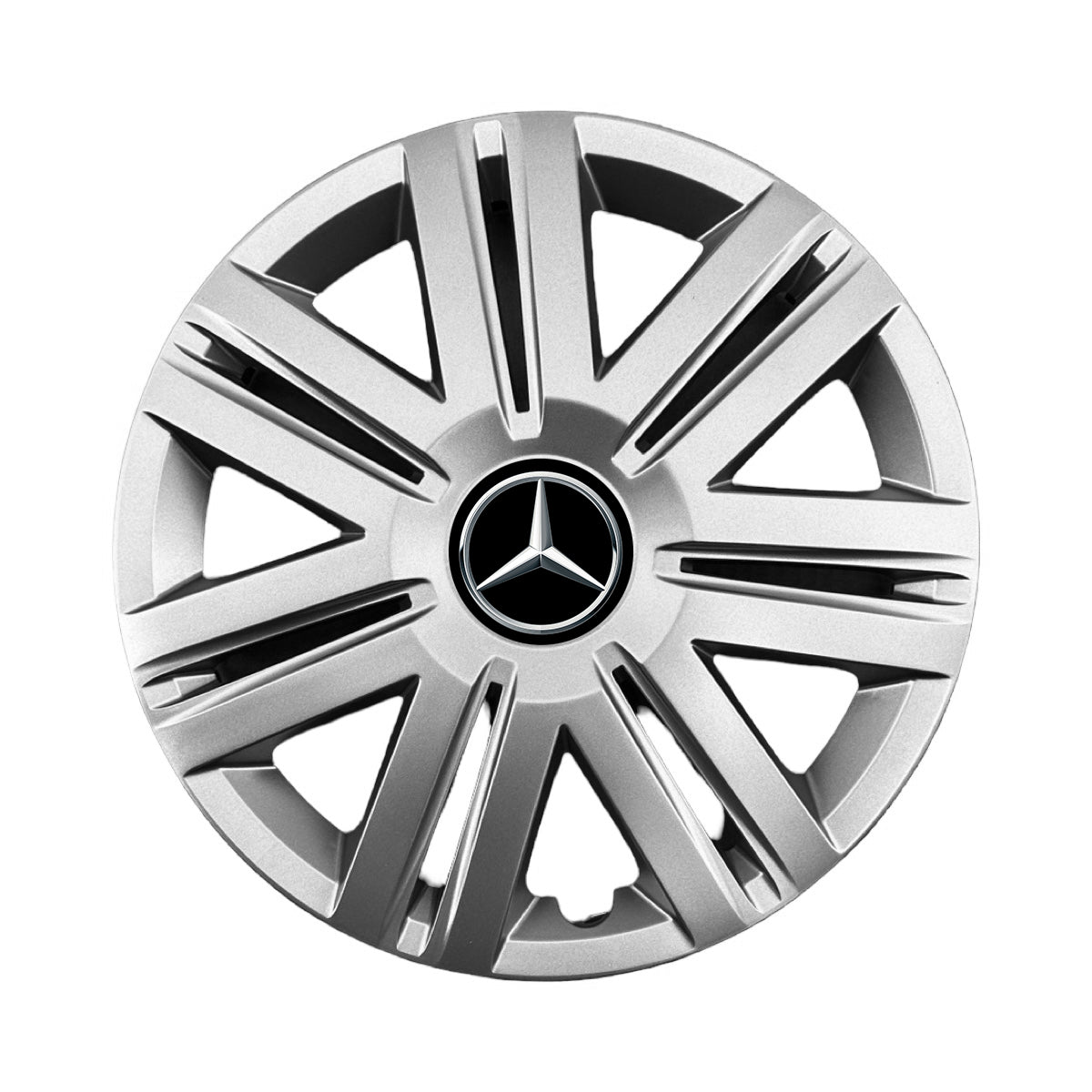 Set 4 capace roti potrivite jantelor de 14 inch compatibile Mercedes, Model - 203