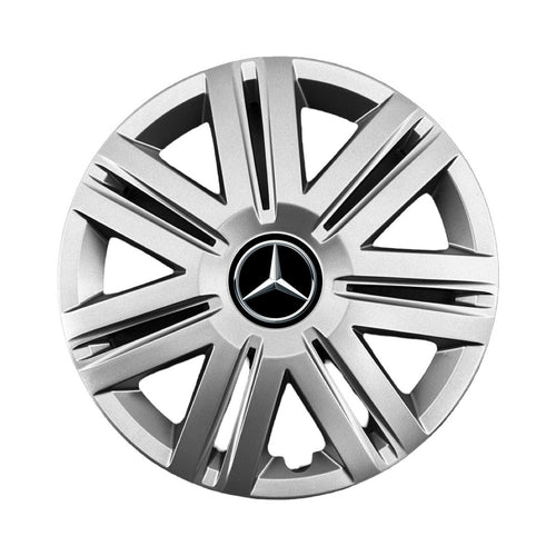Set 4 capace roti potrivite jantelor de 14 inch compatibile Mercedes, Model - 203