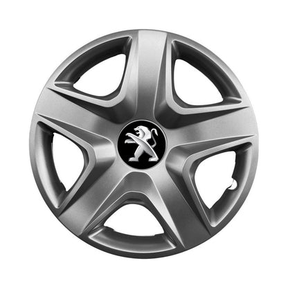 Set 4 capace roti potrivite jantelor de 15 inch compatibile PEUGEOT 106, 107, 206, 207, 306, 307, 308, 406, 407, EXPERT, PARTNER, 3008, Model -340