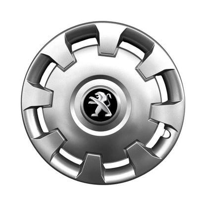 Set 4 capace roti 15 inchi (R15) compatibile PEUGEOT 106, 107, 206, 207, 306, 307, 308, 406, 407, EXPERT, PARTNER, 3008, Model -303
