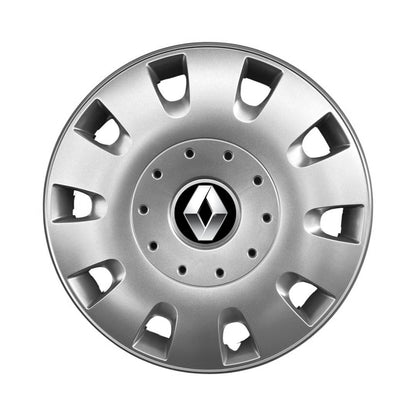 Set 4 capace roti 15 inchi (R15) compatibile RENAULT Megane, Clio, Talisman, Espace, Kangoo, Laguna, Fluence, Captur, Scenic, Trafic, Twingo, Model - 304