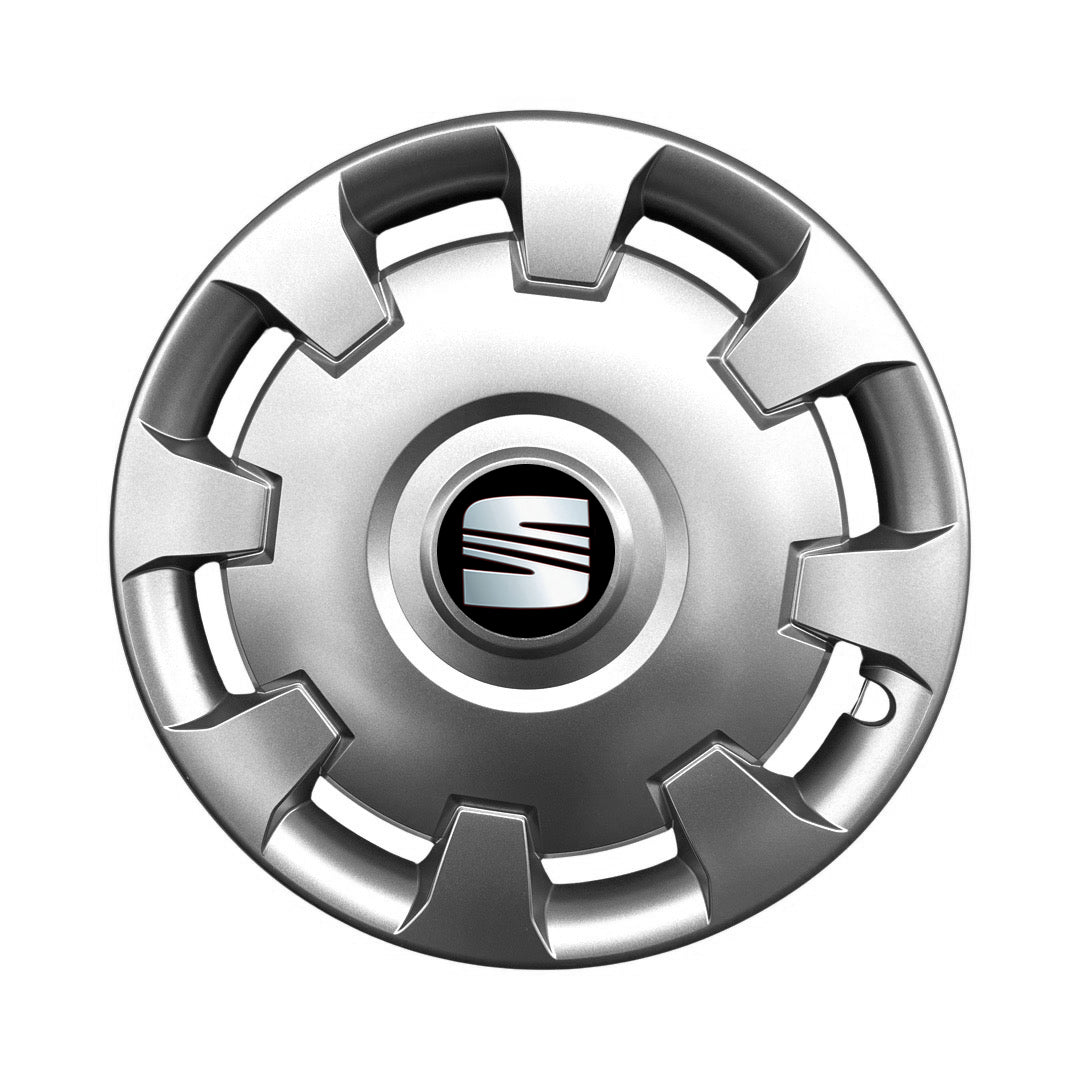 Set 4 capace roti 15 inchi (R15) compatibile SEAT Leon, Altea, Alhambra, Ibiza, Cordoba, Exeo Model - 303
